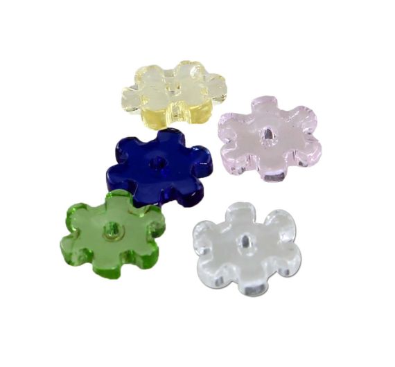 Glassiebe Flach - 8mm