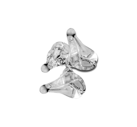 Glassiebe Keilform - 6mm