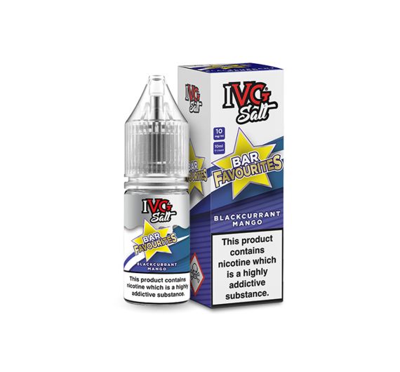 IVG Bar Favourites - Blackcurrant Mangue - 10ml Liquide (Sels de Nicotine)