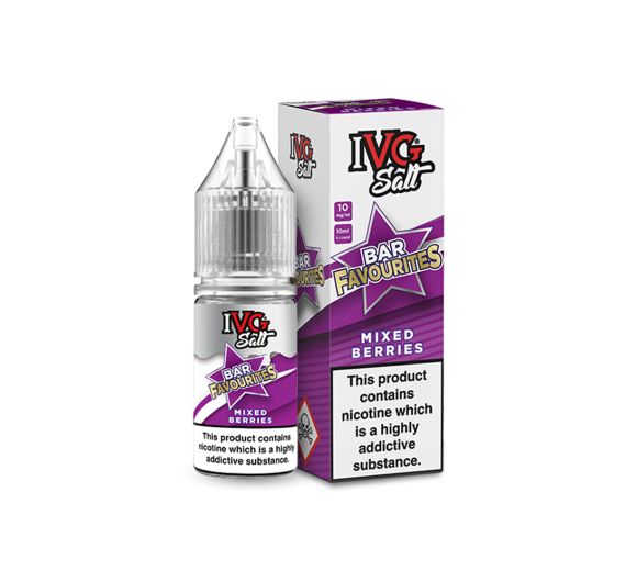 IVG Bar Favourites - Mixte Berries - 10ml Liquide (Sels de Nicotine) IVG Bar Favourites - Mixte Berries - 10ml Liquide (Sels de Nicotine)