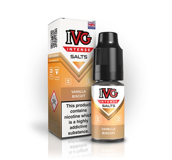 IVG - Intense - Biscuit Vanille - 10ml Liquide (Sel de Nicotine)