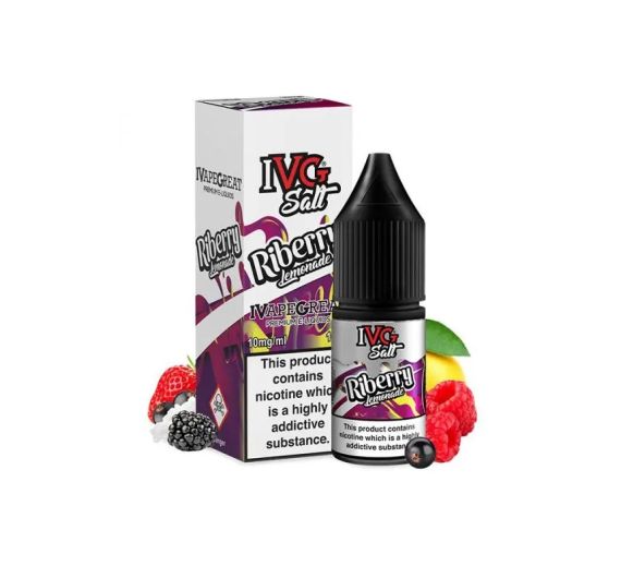 IVG - Riberry Lemonade - 10ml Liquide (Sels de Nicotine) IVG - Riberry Lemonade - 10ml Liquide (Sels de Nicotine)