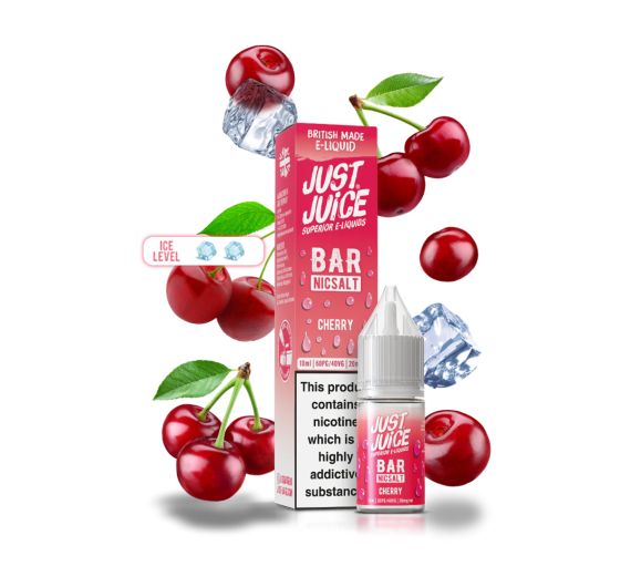 Just Juice Bar - Cherry - 10ml Liquide (Sels de Nicotine)