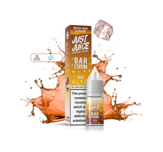 Just Juice Bar - Cola - 10ml Liquide (Sels de Nicotine)