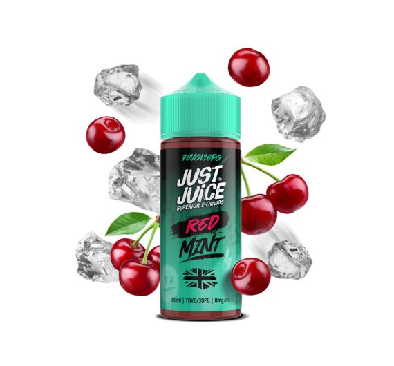 Just Juice - Red Mint - 100/120ml Liquide (Shortfill)