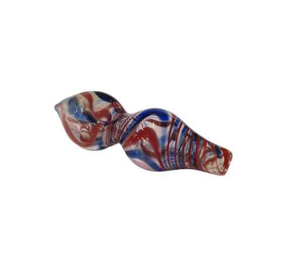 Kurze Spirale Pipe en verre