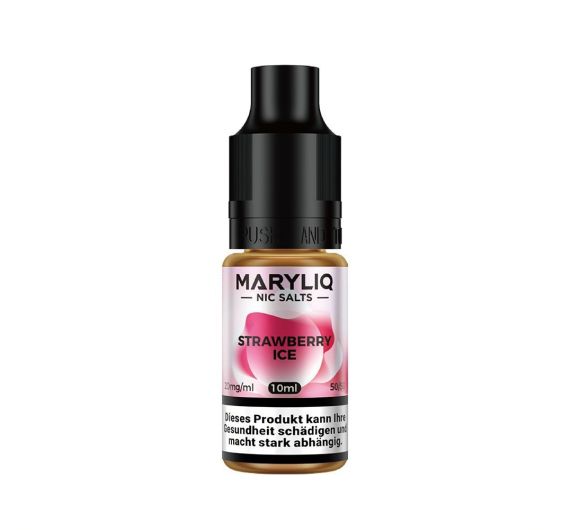 Lost Mary MaryLiq - Strawberry Ice - 10ml Liquide (20mg Sels de Nicotine)