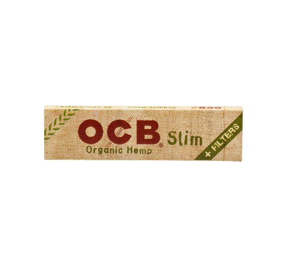 OCB - Feuilles de Chanvre Bio KS Slim + Filtres non blanchis OCB - Feuilles de Chanvre Bio KS Slim + Filtres non blanchis