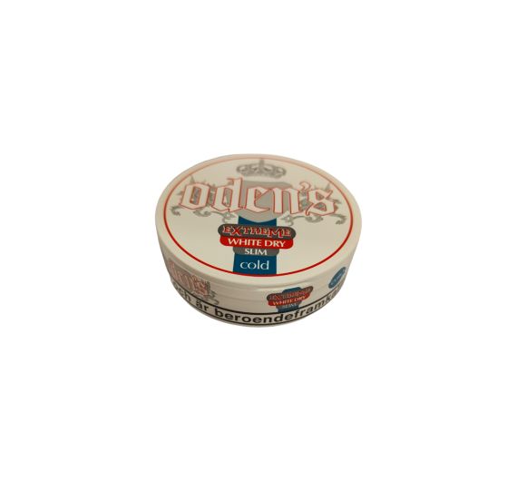 Oden`s Cold Extreme White Dry Slim 13 g Snus Oden`s Cold Extreme White Dry Slim 13 g Snus