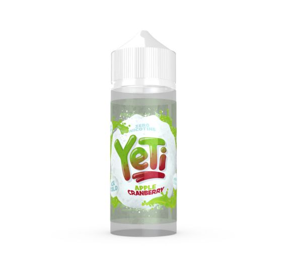 Prohibition Vapes YETI - Pomme Canneberge - 100/120ml Liquide (Shortfill) Prohibition Vapes YETI - Pomme Canneberge - 100/120ml Liquide (Shortfill)