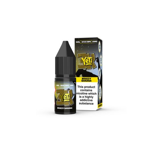 Prohibition Yeti 3K - Breezy Banana - 10ml Liquide (Sels de Nicotine) Prohibition Yeti 3K - Breezy Banana - 10ml Liquide (Sels de Nicotine)