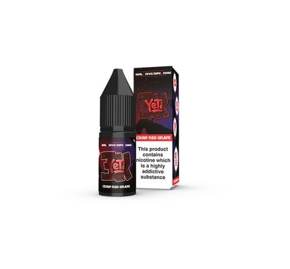 Prohibition Yeti 3K - Crisp Red Grape - 10ml Liquide (Sels de Nicotine)