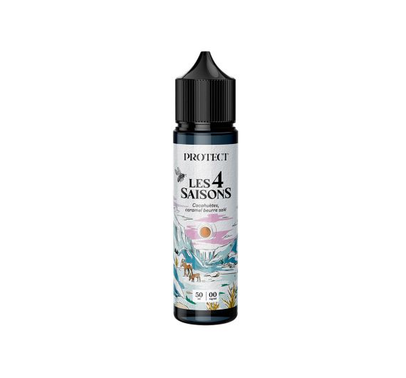 Protect - Les 4 Saisons - Beurre de cacahuète au caramel salé - Hiver - 50ml/75ml E-liquide (Shortfill)