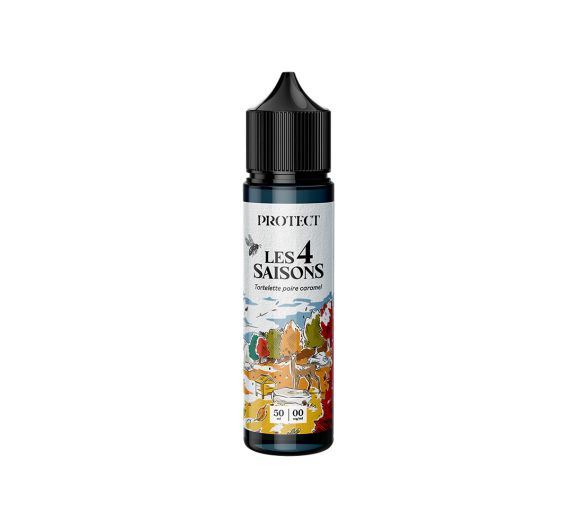 Protect - Les 4 Saisons - Tarte Poire Caramel - Automne - 50ml/75ml Liquide (Shortfill)