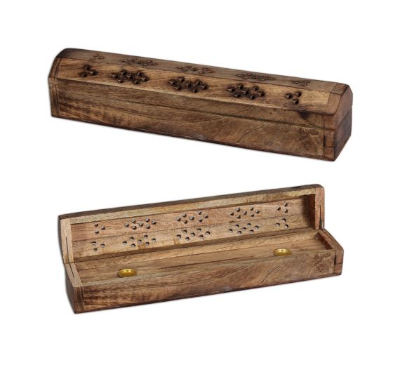 Räucherstäbchenhalter de Mangoholz - 11 Räucherstäbchenhalter de Mangoholz - 11
