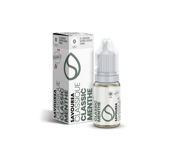 Savourea Classique - Menthe Classique - 10 ml Liquide (Nicotine)