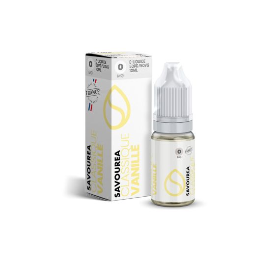 Savourea Classique - Vanille - 10ml Liquide (Nicotine)