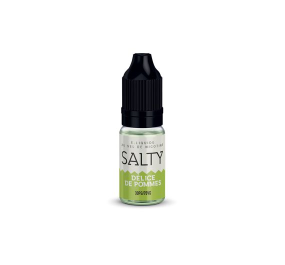 Savourea SALTY - Délice de Pommes - 10ml Liquide (Sels de Nicotine)