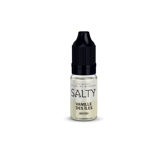 Savourea SALTY - Vanille des îles - 10ml Liquide (Sels de Nicotine)