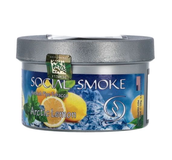 Social Smoke - Arctic Lemon - 250g - Tabac à Chicha