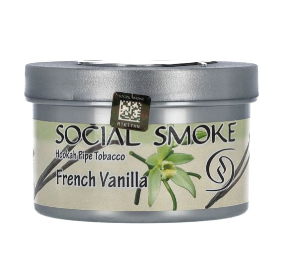 Social Smoke - French Vanilla - 250g - Shisha Tabac