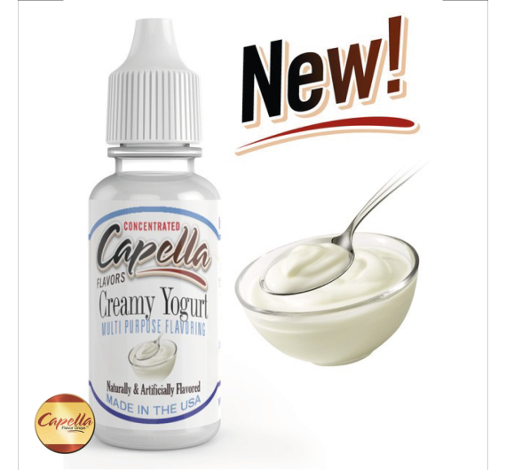 Capella - Creamy Yogurt - 13ml Arôme