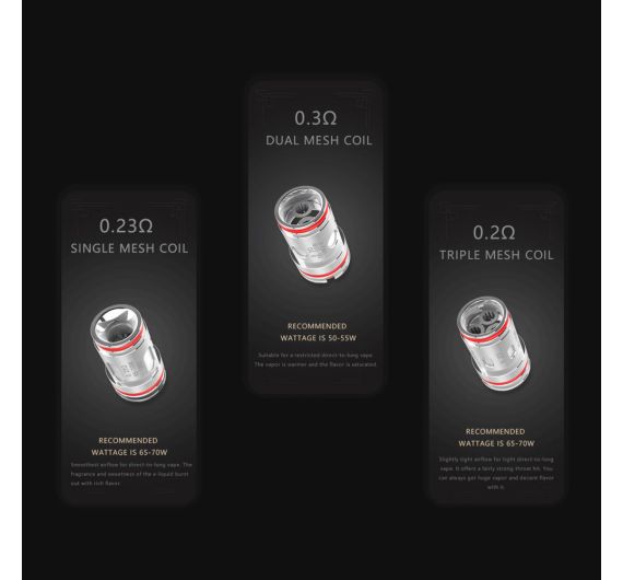 Uwell Crown 5 Résistances de remplacement / Coils