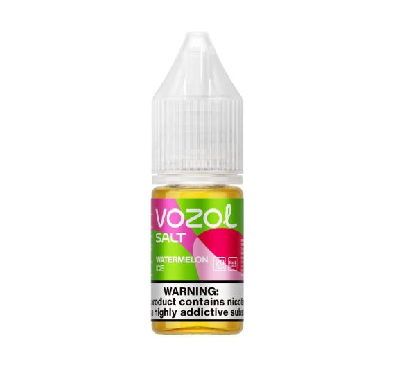 Vozol Liquides - Watermelon Ice - 10ml Liquid (20mg Sels de Nicotine)