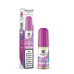 Bar Juice 5000 - Raisin Myrtille Glacée - 10ml Liquide (Sel de Nicotine) Bar Juice 5000 - Raisin Myrtille Glacée - 10ml Liquide (Sel de Nicotine)