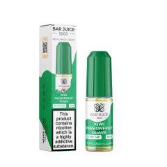 Bar Juice 5000 - Kiwi Passionfruit Guava - 10ml Liquid (Nik-Salz) Bar Juice 5000 - Kiwi Passionfruit Guava - 10ml Liquid (Nik-Salz)