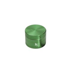 Black Leaf - 4-teilig Aluminium mit Sieb Grün - Grinder Black Leaf - 4-teilig Aluminium mit Sieb Grün - Grinder