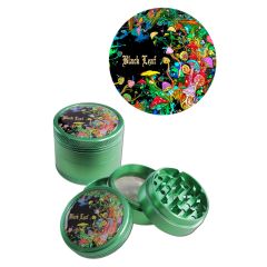 Black Leaf - 4-teilig Mushroom Grün - Grinder Black Leaf - 4-teilig Mushroom Grün - Grinder