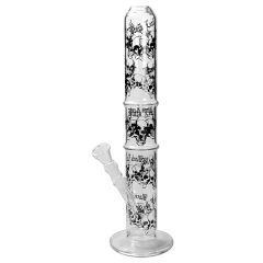 Black Leaf - Glas Bong - Totenköpfe Black Leaf - Glas Bong - Totenköpfe