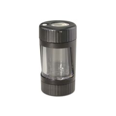 Black Leaf - Sherlock 4in1 Glow Jar Schwarz - Grinder Black Leaf - Sherlock 4in1 Glow Jar Schwarz - Grinder