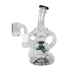 Blaze - Dabbing Rig Bong - Recycler/Grün Blaze - Dabbing Rig Bong - Recycler/Grün