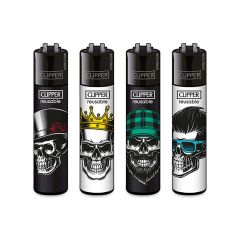 Clipper - Feuerzeuge SKULL HEADS #1 - Assortiert Clipper - Feuerzeuge SKULL HEADS #1 - Assortiert