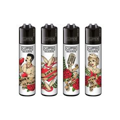 Clipper - Feuerzeuge TATTOO #10 - Assortiert Clipper - Feuerzeuge TATTOO #10 - Assortiert