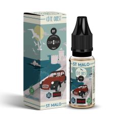 Curieux Côte Ouest - St Malo - E-liquide 10 ml (Sels de nicotine) Curieux Côte Ouest - St Malo - E-liquide 10 ml (Sels de nicotine)