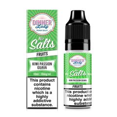 Dinner Lady FRUITS - Kiwi Passion Guava - 10ml Liquid (Nik-Salz) NEW! Dinner Lady FRUITS - Kiwi Passion Guava - 10ml Liquid (Nik-Salz) NEW!