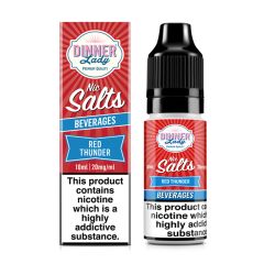 Dinner Lady BEVERAGES - Red Thunder - 10ml Liquid (Nik-Salz) NEW! Dinner Lady BEVERAGES - Red Thunder - 10ml Liquid (Nik-Salz) NEW!