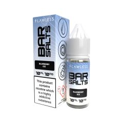 Flawless BAR SALT - Blueberry Ice - 10ml Liquid (Nik-Salz) 10 mg Flawless BAR SALT - Blueberry Ice - 10ml Liquid (Nik-Salz) 10 mg