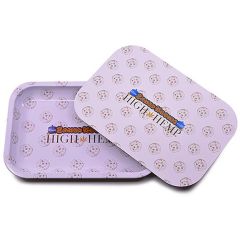 High Hemp - Plateau de mélange - Plateau métallique avec couvercle - Baked Cookies High Hemp - Plateau de mélange - Plateau métallique avec couvercle - Baked Cookies