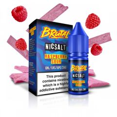 Just Juice Brutal - Raspberry Sour - 10ml Liquid (Nik-Salz) Just Juice Brutal - Raspberry Sour - 10ml Liquid (Nik-Salz)