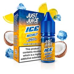 Just Juice Ice - Citron & Coconut - 10ml Liquid (Nik-Salz) Just Juice Ice - Citron & Coconut - 10ml Liquid (Nik-Salz)