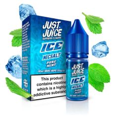 Just Juice Ice - Pure Mint - 10ml Liquid (Nik-Salz) Just Juice Ice - Pure Mint - 10ml Liquid (Nik-Salz)