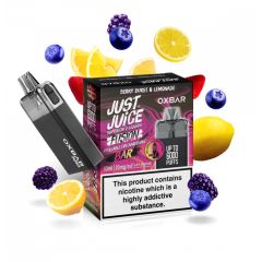 Just Juice - X Oxbar RRB - Fusion Berry Burst & Lemonade - Hybrid System (6000 Puff) Just Juice - X Oxbar RRB - Fusion Berry Burst & Lemonade - Hybrid System (6000 Puff)