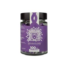 Medusafilters - Édition violette - Filtres à charbon actif 100 pièces en bocal en verre Medusafilters - Édition violette - Filtres à charbon actif 100 pièces en bocal en verre