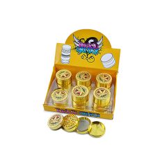 Novelty Grinder - Grinder - Leaf Bling (2") Novelty Grinder - Grinder - Leaf Bling (2")