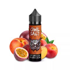 OWL Salt - Pêche Fruit de la Passion - Arôme Longfill 10/60ml OWL Salt - Pêche Fruit de la Passion - Arôme Longfill 10/60ml
