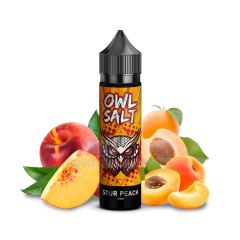 OWL Salt - Pêche Aigre - Arôme Longfill 10/60ml OWL Salt - Pêche Aigre - Arôme Longfill 10/60ml